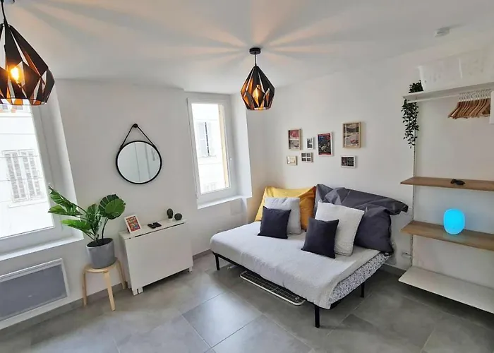 MaxBnb - Studio Cozy - WiFi Fibre - 10 min à pied Gare -3-